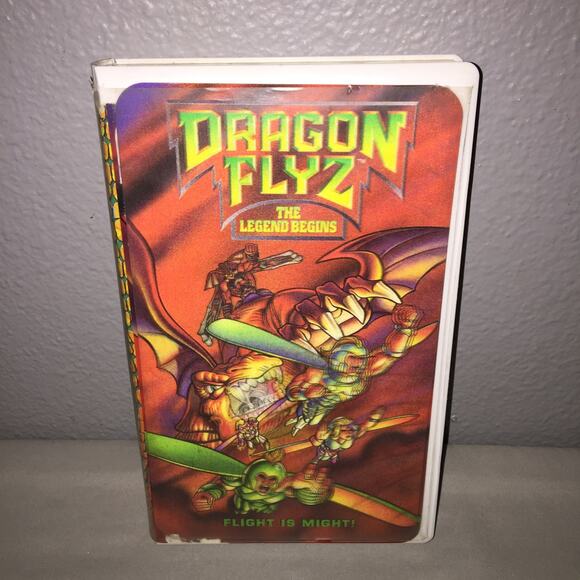 Vhs Used Dragon Flyz The Legend Begins Single Tape Columbia Tristar Home Video - Picture 1 of 13